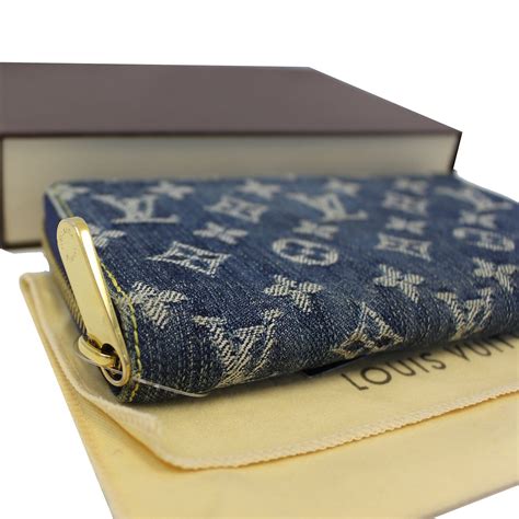 louis vuitton denim wallet